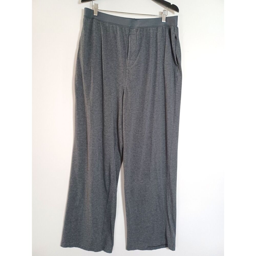 Quince Women's Dream Lounge Oversized Pajama Pants XL Dark Gray Casual Relaxed